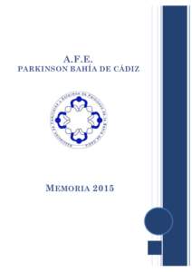 A.F.E. PARKINSON BAHÍA DE CÁDIZ M EMORIA