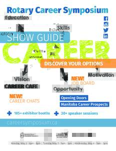 Rotary Career Symposium  SHOW GUIDE DISCOVER YOUR OPTIONS  NEW!