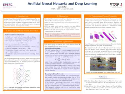 Artificial Neural Networks and Deep Learning Jack Baker STOR-i CDT, Lancaster University  3. Motivation