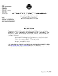 Members Rep. Terry Goodin, Co-Chairperson Rep. Terri Austin Rep. Gail Riecken Rep. Robert Cherry Rep. Sean Eberhart