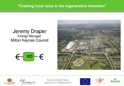 “Creating local value in the regenerative transition”  Jeremy Draper Energy Manager  Milton Keynes Council
