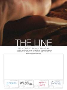 The Line sex. consent. power. pleasure. a documentary film by Nancy Schwartzman whereisyourline.org  