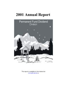 Permanent Fund Dividend Division