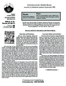 Myths v. Facts-Social Justice 2013.indd
