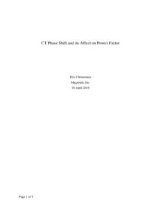 Microsoft Word - Magnelab CT Phase Shift and its Effect on Power Factor
