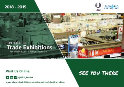 International Trade Exhibitions For the Plastics & Rubber Industry
