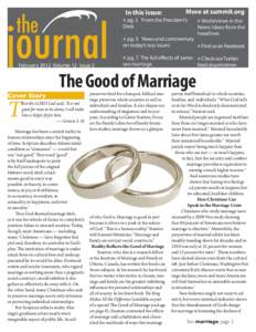 the  journal February 2012 Volume 12 Issue 2  Cover Story