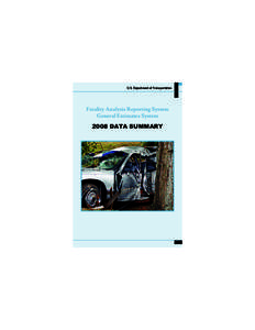 FARS/GES 2008 Data Summary