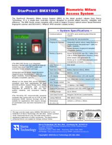 Biometrics / Surveillance / Access control / Ubiquitous computing / MIFARE / Radio-frequency identification / Fingerprint recognition / Fingerprint / Tcard / Security / Fingerprints / Identification