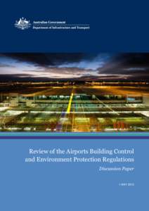 Review of Airports Building Control and Environment Protection Regulations: Discussion Paper