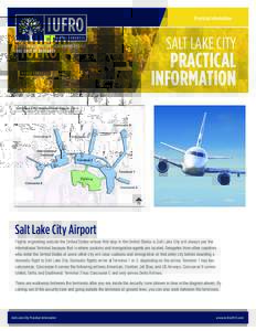 Practical Information  SALT LAKE CITY PRACTICAL INFORMATION