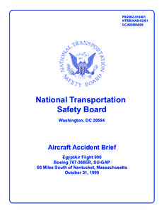 PB2002[removed]NTSB/AAB[removed]DCA00MA006 National Transportation Safety Board