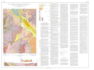 IDAHO GEOLOGICAL SURVEY MOSCOW-BOISE-POCATELLO GEOLOGIC MAP 26 RODGERS AND OTHBERG Sheet 1 of 2 sheets