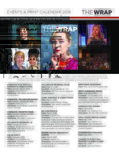 EVENTS & PRINT CALENDARTHE INSIDER’S INSIDER’S GUIDE GUIDE TO TO ALL