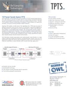 TPTS  Owl Computing Technologies R