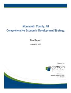 Microsoft Word - Full CEDS Report for EDA - Monmouth County NJ