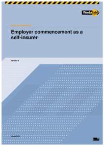 External Guideline #21  Employer commencement as a self-insurer  Version 4