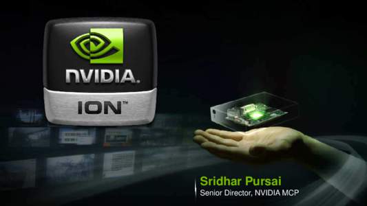 Sridhar Pursai Senior Director, NVIDIA MCP NVIDIA Confidential Maximizing Performance in a Space