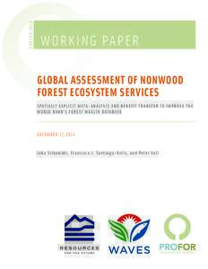 Biology / Natural environment / Ecological economics / Systems ecology / Ecosystem services / Ecosystem valuation / Ecosystem / Sustainability / Biodiversity / Conservation biology / Sustainable forest management / Valuation