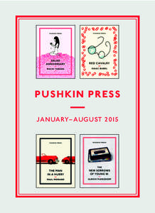 P US HKIN P RESS JANUA RY–AU G UST 2015 For more information, or for review copies, please contact our US publicist: Brittney Inman Canty
