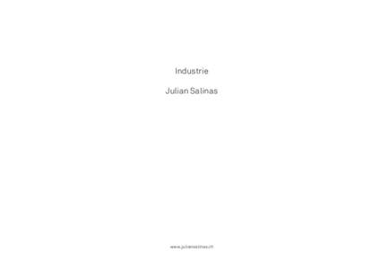 Industrie Julian Salinas www.juliansalinas.ch  