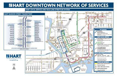DOWNTOWN NETWORK OF SERVICES HART LOCAL SERVICE AND TECO LINE STREETCAR SYSTEM Route 61LX  (AM Drop-Off)