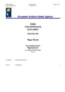 Microsoft Word - EASA TCDS PA34 issue 3