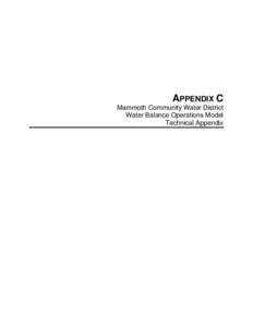 Microsoft Word - Appendix C - Model Tech Memodocx