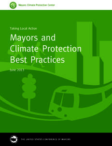 Mayors Climate Protection Center  Taking Local Action Mayors and Climate Protection