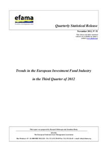 Microsoft Word - European Quarterly Statistical Release Q3 2012