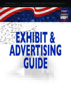 September 9-11 H Omni Shoreham Hotel H Washington, D.C.  EXHIBIT & ADVERTISING GUIDE
