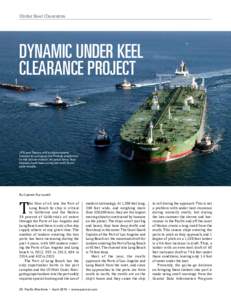 Under Keel Clearance  DYNAMIC UNDER KEEL CLEARANCE PROJECT  JPS and Tesoro will analyze twenty