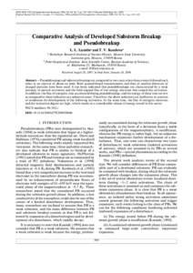 ISSN 00167932, Geomagnetism and Aeronomy, 2008, Vol. 48, No. 5, pp. 595–605. © Pleiades Publishing, Ltd., 2008. Original Russian Text © L.L. Lazutin, T.V. Kozelova, 2008, published in Geomagnetizm i Aeronomiya, 2008