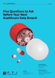 MarchFive Questions to Ask Before Your Next Healthcare Data Breach