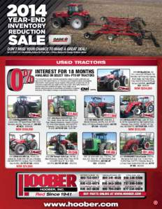 2014 YEAR-END INVENTORY REDUCTION  SALE