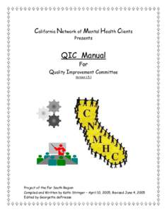 California Network of Mental Health Clients Project QIC