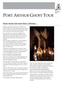 Microsoft Word - Port Arthur Ghost Tour Trade Sheet