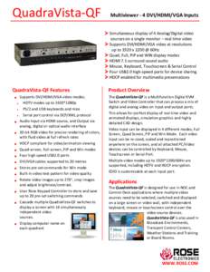 Video signal / VESA / HDMI / Digital Visual Interface / KVM switch / Video card / VGA connector / Extended display identification data / High-bandwidth Digital Content Protection / Computer hardware / High-definition television / Television technology