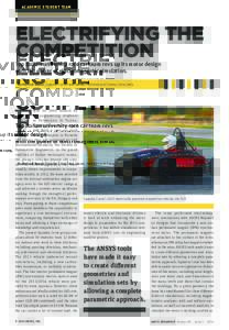 Electrifying the Competition - ANSYS Advantage