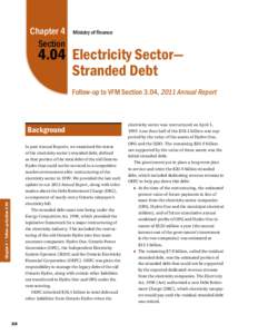 4.04: Electricity Sector—Stranded Debt