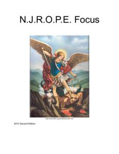 N.J.R.O.P.E. Focus  http://www.tldm.org/news6/exorcism.htm 2013 Second Edition