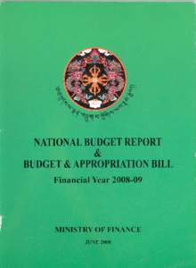 TABLE OF CONTENTS Introduction ................................................................................................................... 5 Chapter I: Budget Policy and Fiscal Framework ........................