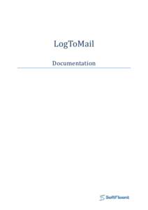 LogToMail Documentation I.