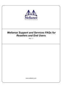 Mellanox_Support_and_Services_FAQ.book