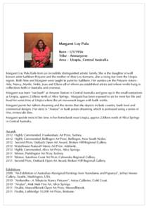 Margaret Loy Pula profile