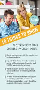 UP TO  $25K IN TAX CREDITS  O