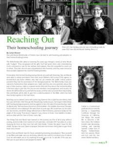 Court Report & Communiqué  Reaching Out Their homeschooling journey