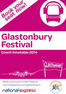glasto e-timetable front page drafts