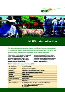 NLRS Data Collection July 2005