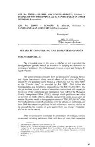 G.R. NoGLORIA MACAPAGAL-ARROYO, Petitioner v. PEOPLE OF THE PHILIPPINES and the SANDIGANBA YAN (FIRST DIVISION), Respondents. G.R. NoBENIGNO B. AGUAS, SANDIGANBA YAN (FIRST DIVISION), Respondent.